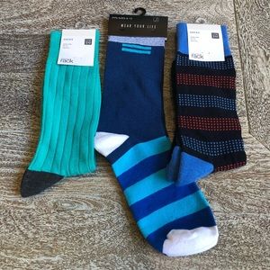 Unisex Nordstrom Brands 3 Piece Sock Bundle